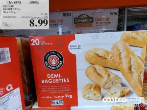1360978
BRIDOR BAGUETTES 20 x 150 g 
($2.90 INSTANT SAVINGS EXPIRES ON 2021-05-16)
$8.99