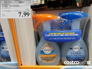 397945
FEBREZE FABRIC REFRESHER 2 x 800 ml 
($2.00 INSTANT SAVINGS EXPIRES ON 2021-05-23)
$7.99
