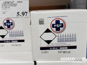 1458747
PURE STANDARDS HAND SANITIZER 8 x 300 ml 
$5.97