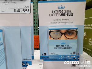 1521491
ANTI-FOG CLOTHS 10 PACK 
($5.00 INSTANT SAVINGS EXPIRES ON 2021-05-23)
$14.99