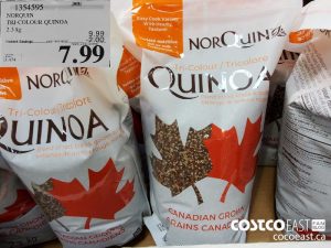 1354595
NORQUIN TRI-COLOUR QUINOA 2.3 kg 
($2.00 INSTANT SAVINGS EXPIRES ON 2021-05-30)
$7.99