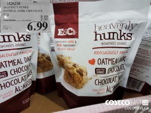 1426238
HEAVENLY HUNKS OATMEAL DARK CHOCOLATE  567G 
($2.00 INSTANT SAVINGS EXPIRES ON 2021-05-30)
$6.99