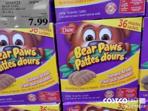 1058525
BEAR PAWS BANANA BREAD 36 x 40 g 
($2.00 INSTANT SAVINGS EXPIRES ON 2021-05-23)
$7.99