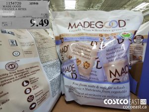 1154720
MADE GOOD ‘ GRANOLA BITES 20 X 24 G 
($2.50 INSTANT SAVINGS EXPIRES ON 2021-05-30)
$9.49