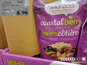 234745
WILD ROOTS COASTAL BERRY MIX 737 G 
($3.00 INSTANT SAVINGS EXPIRES ON 2021-05-30)
$8.99