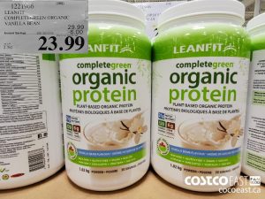 1221966
LEANEFIT COMPLETEGREEN ORGANIC VANILLA BEAN 
($6.00 INSTANT SAVINGS EXPIRES ON 2021-05-30)
$23.99