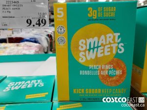 2223465
SMART SWEETS PEACH RINGS 5 X 50 G 
($2.50 INSTANT SAVINGS)
$9.49