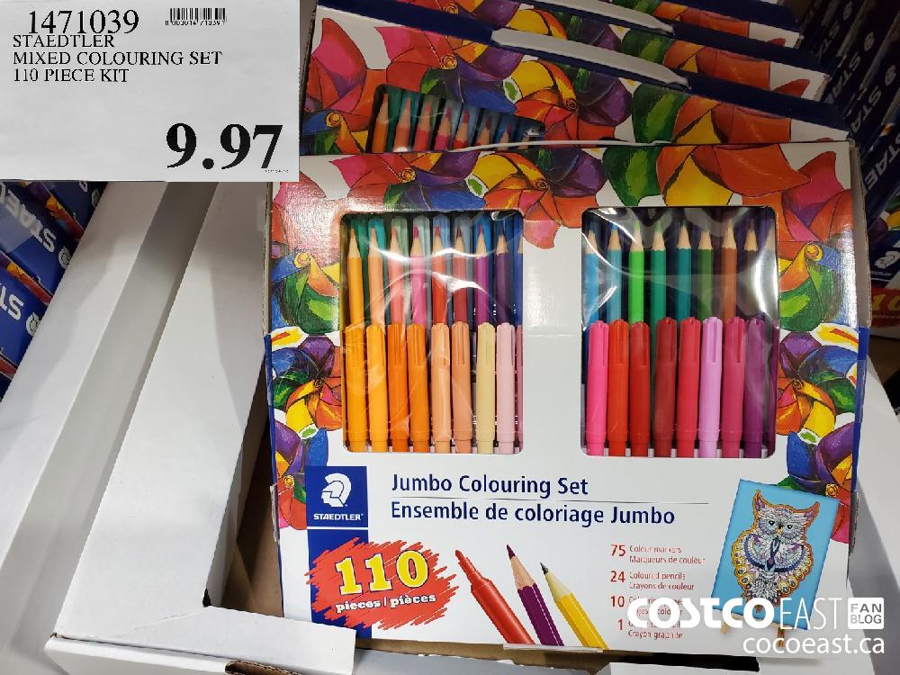 Ensemble de coloriage Jumbo 110 pieces