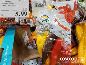1354865
POINTED PEPPERS PRODUCT OF MEXICO 
($1.50 INSTANT SAVINGS EXPIRES ON 2021-05-23)
$5.99