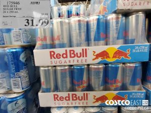 175946
RED BULL SS SUGAR FREE 24 x 250 mL 
($8.00 INSTANT SAVINGS EXPIRES ON 2021-05-23)
$31.99