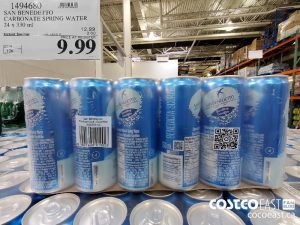 1494680
SAN BENEDETTO CARBONATE SPRING WATER 24 X 330 ML 
($3.00 INSTANT SAVINGS EXPIRES ON 2021-05-30)
$9.99