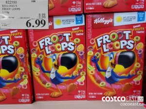 822550
KELLOGG'S FROOT LOOPS 1.1k 
($2.00 INSTANT SAVINGS EXPIRES ON 2021-05-30)
$6.99