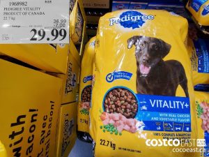 1968982
PEDIGREE VITALITY PRODUCT OF CANADA 22.7 kg 
($7.00 INSTANT SAVINGS EXPIRES ON 2021-05-23)
$29.99
