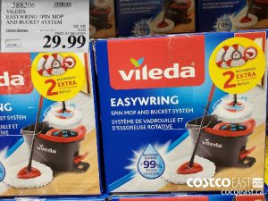 388206
VILEDA EASYWRING SPIN MOP AND BUCKET SYSTEM  
($9.00 INSTANT SAVINGS EXPIRES ON 2021-05-23)
$29.99