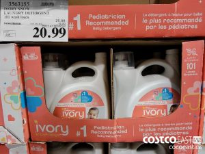 3563155
LAUNDRY DETERGENT 101 wash loads 
($5.00 INSTANT SAVINGS EXPIRES ON 2021-05-23)
$20.99