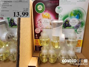 1023435
AIRWICK SCENTED OIL 7 refills 
($4.00 INSTANT SAVINGS EXPIRES ON 2021-05-30)
$13.99