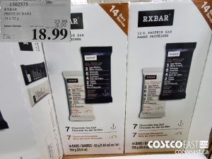 1302575
RXBAR PROTEIN BARS 14 x 52 G 
($5.00 INSTANT SAVINGS EXPIRES ON 2021-05-23)
$18.99