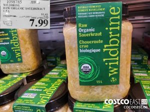 1098785
WILDBRINE RAW ORGANIC SAUERKRAUT 1.5 L 
($2.50 INSTANT SAVINGS EXPIRES ON 2021-05-23)
$7.99