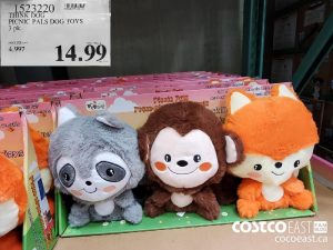 1523220
THINK DOG PICNIC PALS DOG TOYS 3 pk. 
$14.99