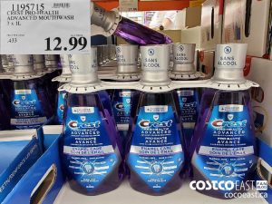 1195715
CREST PRO-HEALTH ADVANCED MOUTHWASH 3 x 1L 
$12.99