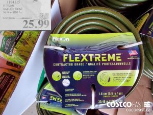1184115
FLEXON  GARDEN HOSE 30.48 m (100 ft) 
($7.00 INSTANT SAVINGS EXPIRES ON 2021-05-30)
$25.99