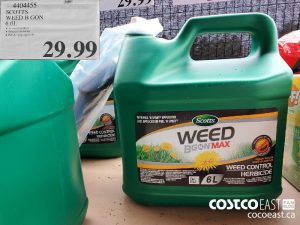 4404455
SCOTTS WEED B GON 6.0L 
$29.99