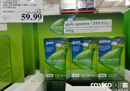 1855211NICORETTE 2MG EXTREME CHILL GUM 315 PIECES ($15.00 INSTANT SAVINGS EXPIRES ON 2021-06-13)$59.99