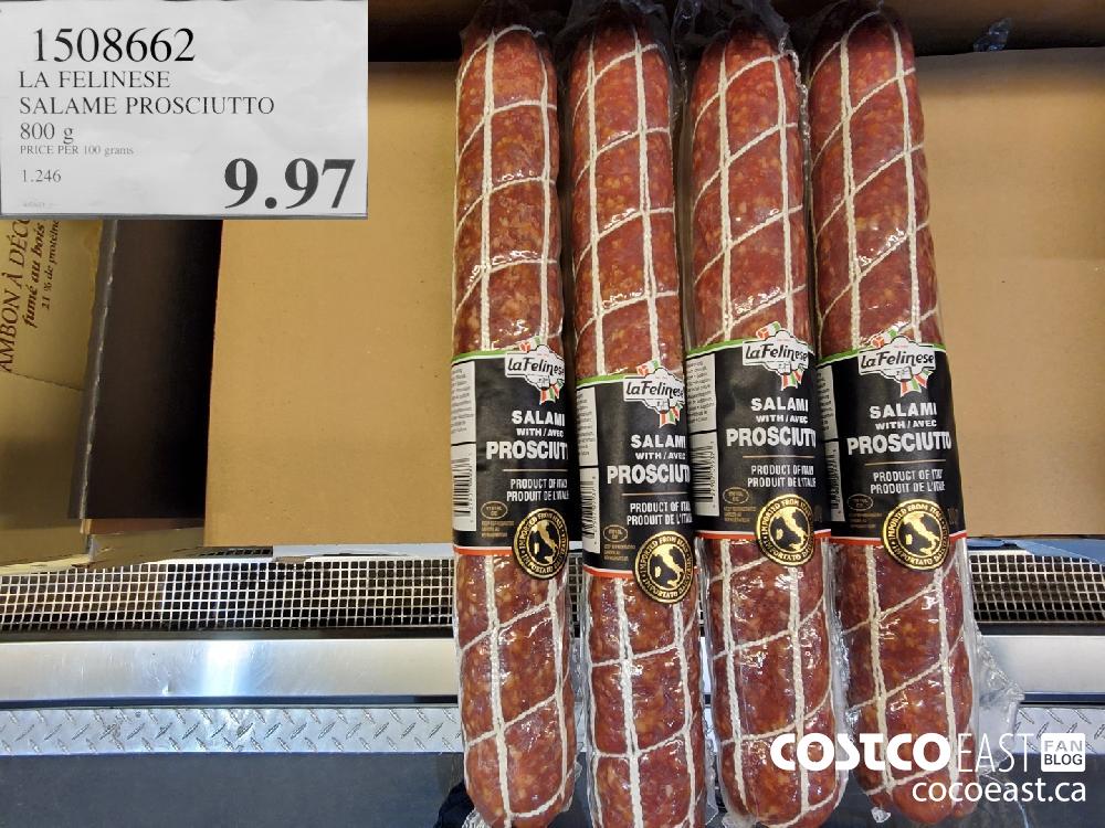 1508662 LA FELINESE SALAME PROSCIUTTO 500 g $9.97