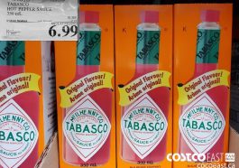84818TABASCO HOT PEPPER SAUCE 350 mL ($2.00 INSTANT SAVINGS EXPIRES ON 2021-06-06)$6.99