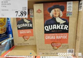 1412124QUAKER QUICK OATS 5.16 kg ($2.00 INSTANT SAVINGS EXPIRES ON 2021-06-20)$7.89