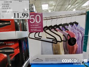 1193759
HANGERS NON SLIP PACK OF 50  
($4.00 INSTANT SAVINGS EXPIRES ON 2021-06-20)
$11.99