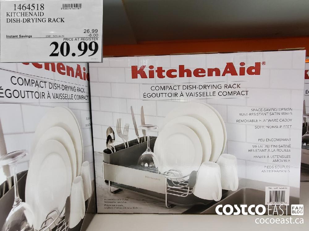 1464518 kitchenaid dish drying rack 6 00 instant savings expires on 2021 06 20 20 99 Costco East Fan Blog