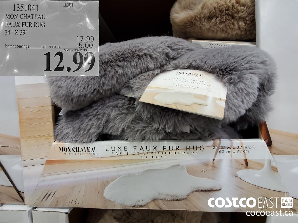 Costco's Mon Chateau Faux Fur Rugs Are So Cozy