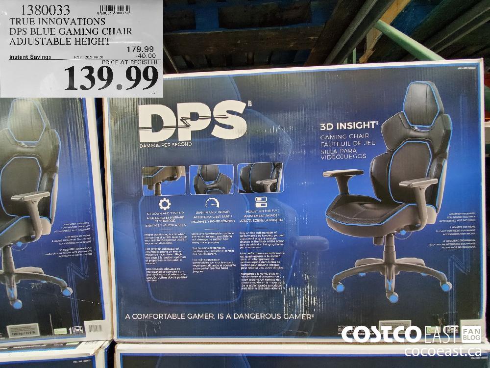 Dps blue gaming discount chair