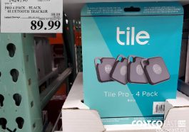 1424190TILE PRO 4 PACK - BLACK * BLUETOOTH TRACKER ($10.00 INSTANT SAVINGS EXPIRES ON 2021-06-20)$89.99