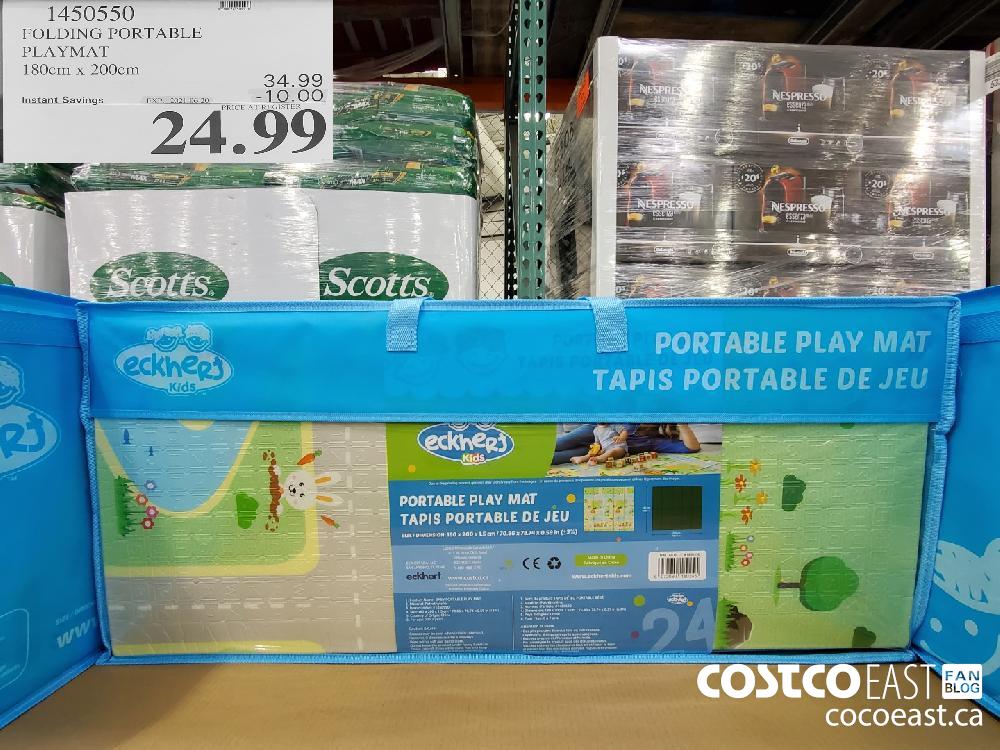 1450550 folding portable playmat 180cm x 200cm 10 00 instant savings expires on 2021 06 20 24 99 Costco East Fan Blog