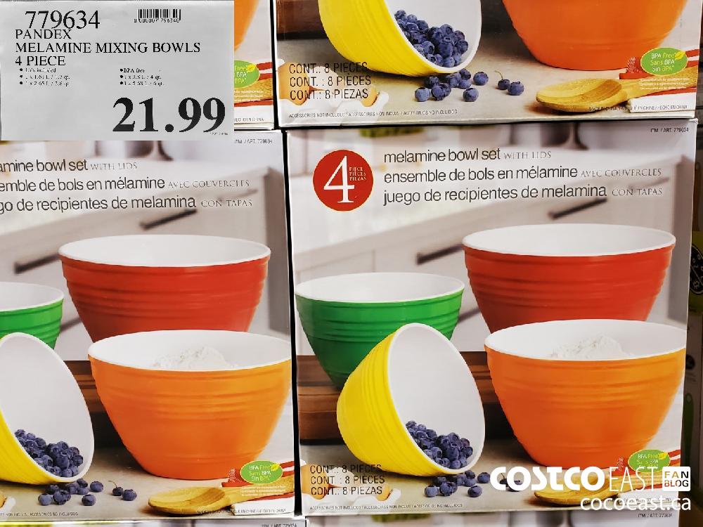 Pandex 5-piece Melamine Mixing Bowls with Lids