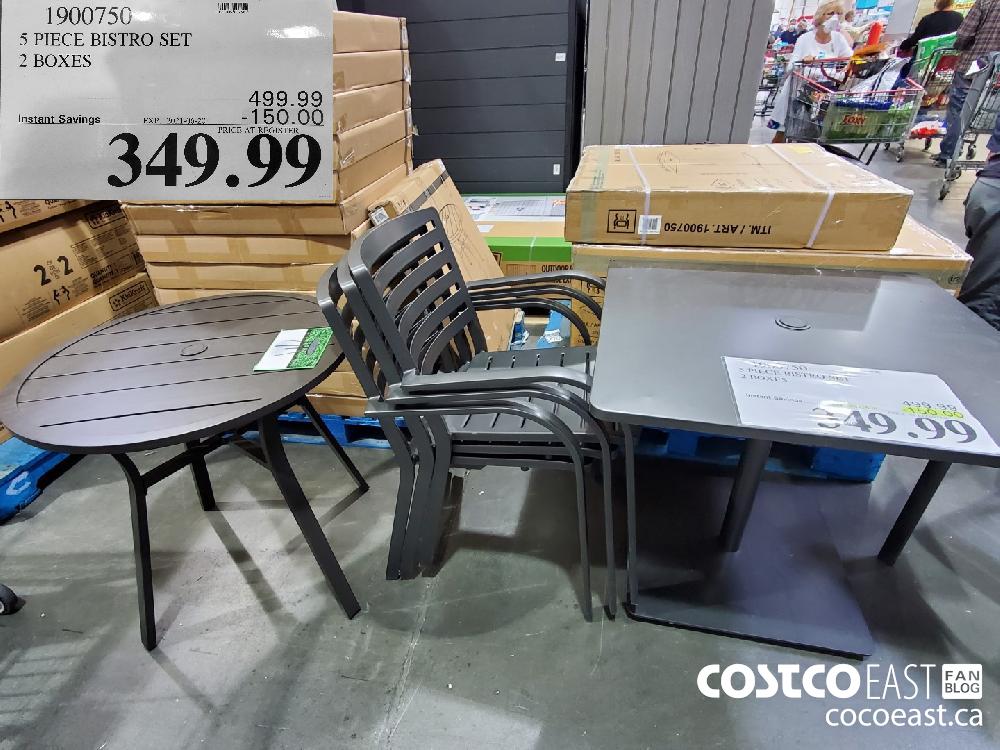 Costco discount bistro sets