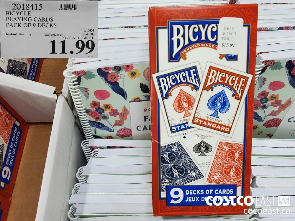 Costco cheap bicycle cards