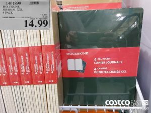 1401899
MOLESKINE JOURNAL XXL 4 PACK 
($5.00 INSTANT SAVINGS EXPIRES ON 2021-06-27)
$14.99
