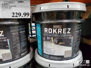 1229021
ROKREZ EPOXY GARAGE FLOOR KIT 
$229.99