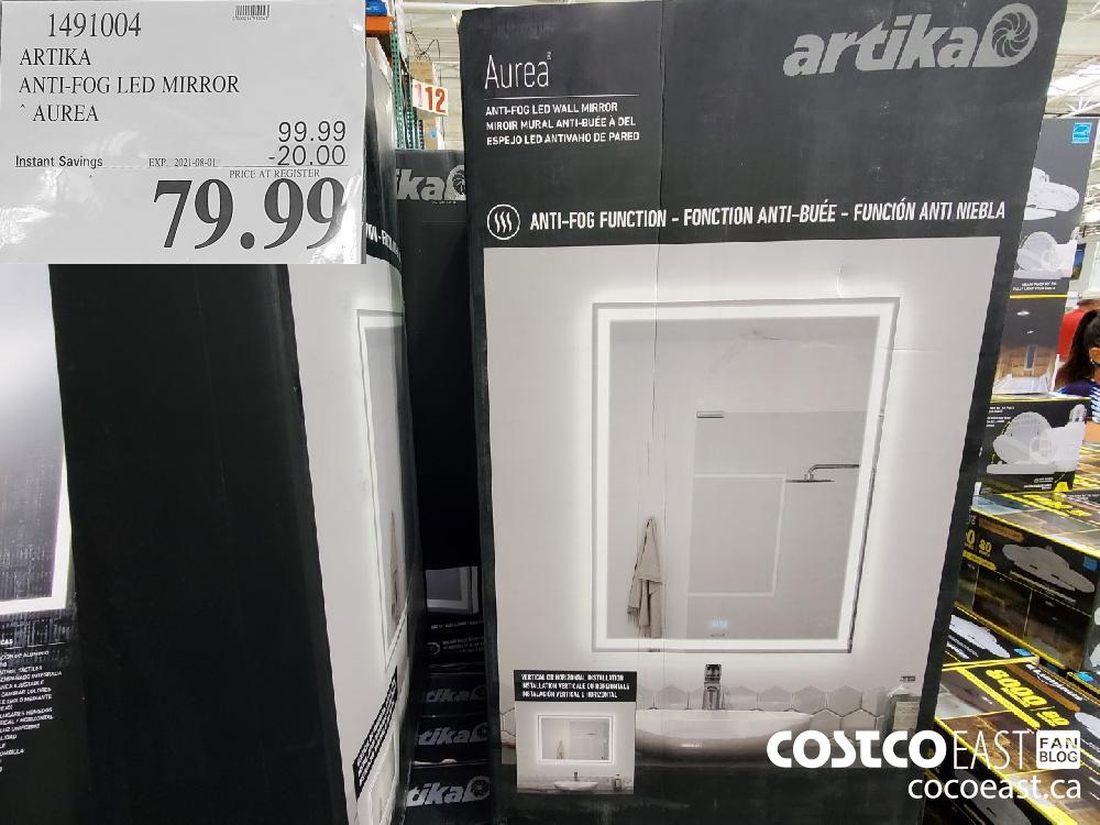 led mirror costco