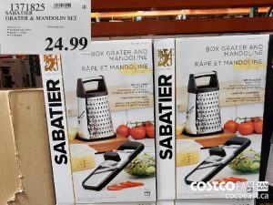 1371825
SABATIER GRATER & MANDOLIN SET 
$24.99