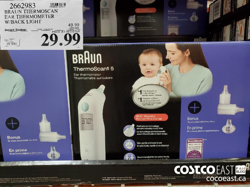 Costco braun shop thermometer