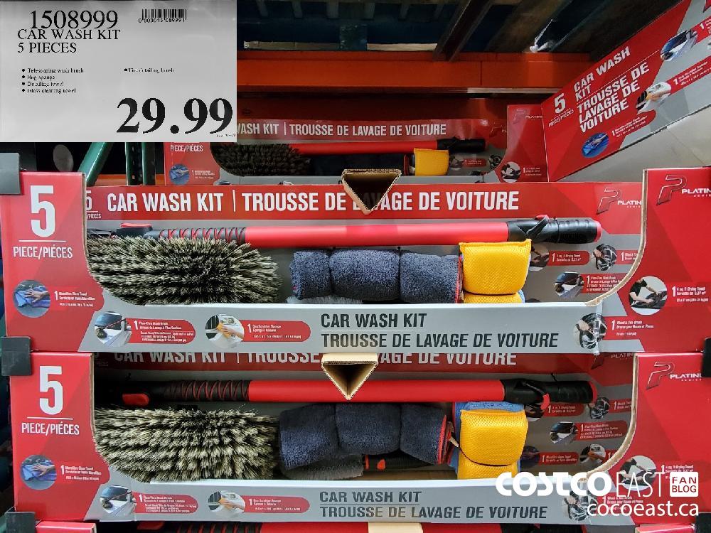 1508999 ~CAR WASH KIT 5 PIECES $29.99