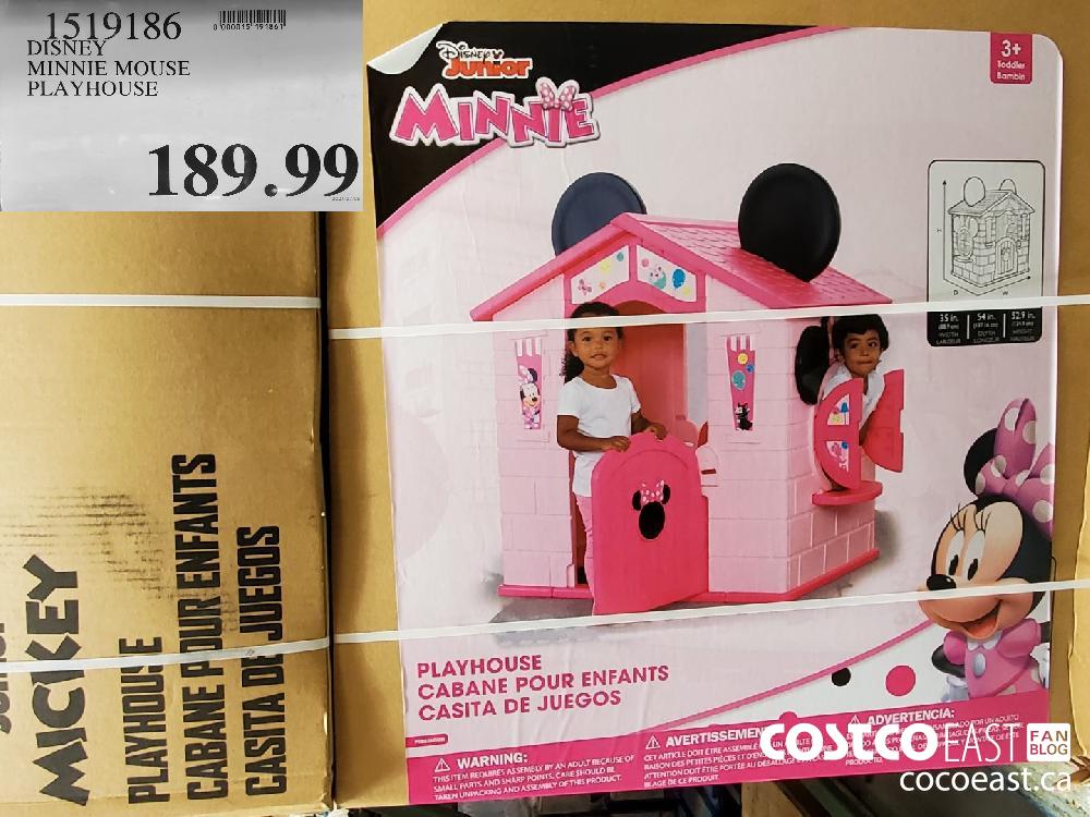119186 DISNEY MINNIE MOUSE PLAYHOUSE $189.99