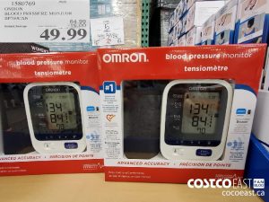 1580769
OMRON BLOOD PRESSURE MONITOR BP769CAN 
($15.00 INSTANT SAVINGS EXPIRES ON 2021-08-01)
$49.99