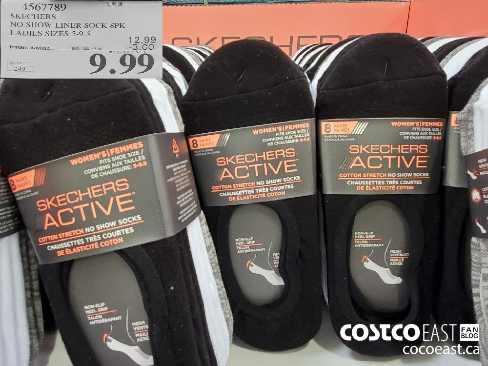 skechers liner socks costco