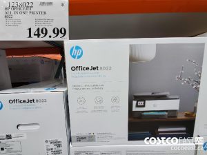 1238022
HP OFFICEJET ALL IN ONE PRINTER 8022 
$149.99