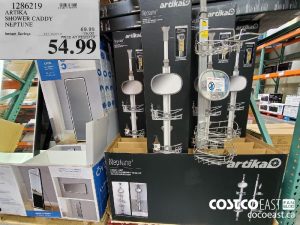 1286219
ARTIKA SHOWER CADDY NEPTUNE 
($15.00 INSTANT SAVINGS EXPIRES ON 2021-07-25)
$54.99